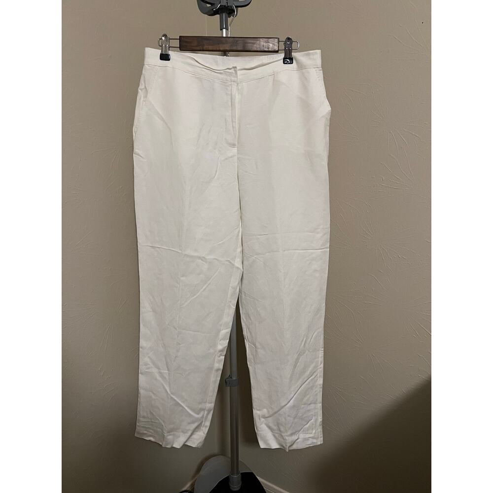 Ruby Rd Linen Blend Pants Size 12P